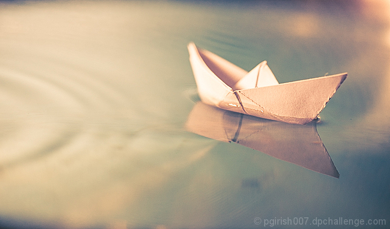 Paper boat!