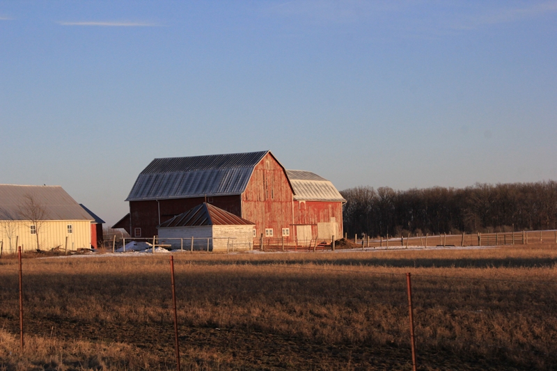 Barn at Sunset