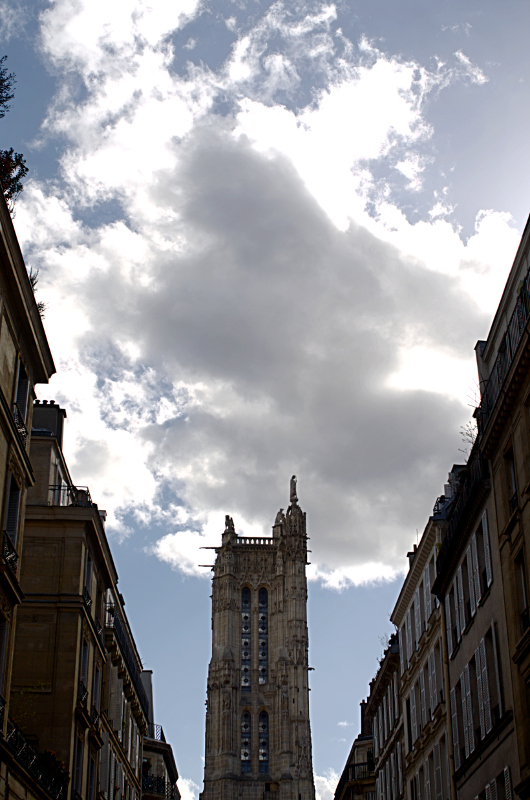 Saint James the Great and the clouds