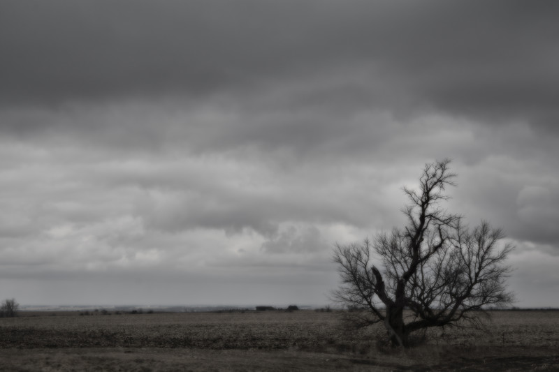 First spring storm.