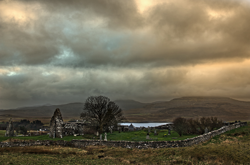 Ancient graveyard