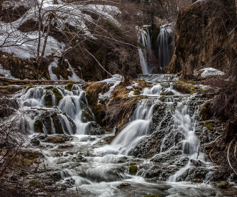 Roughlock Falls in Spring