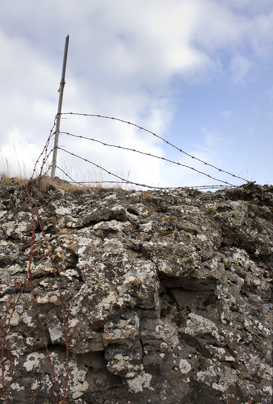 Corner post.