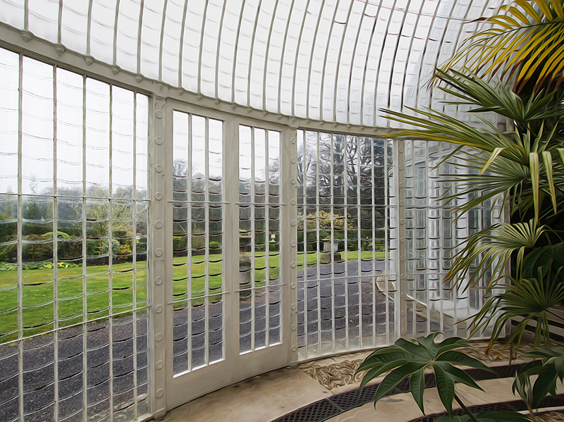 View from the Palm House