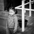 Abandoned girl - Orphanage in Eastern Europe