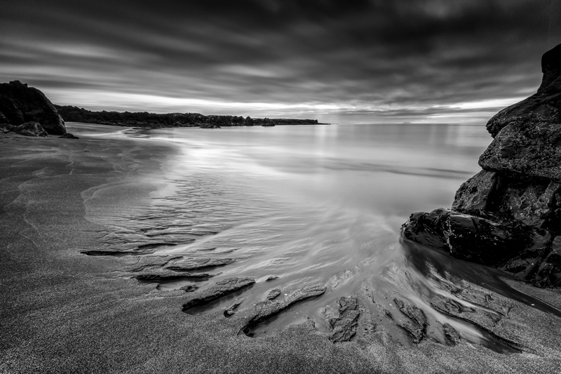 Water from beneath the sand