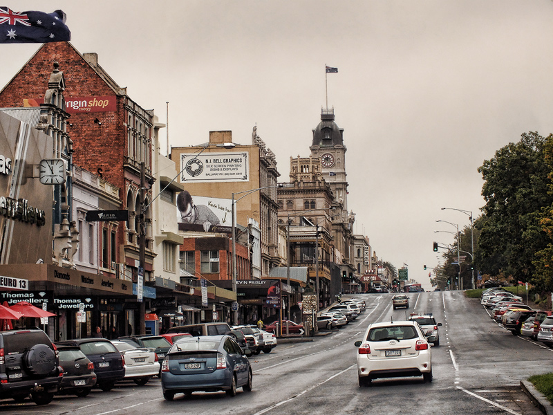 Bleak Day on Sturt Street