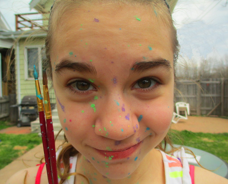 Miss. Paint Face