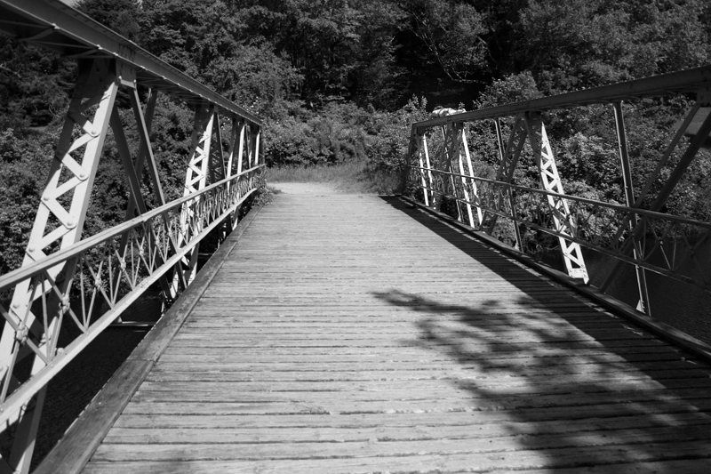 man on bridge 