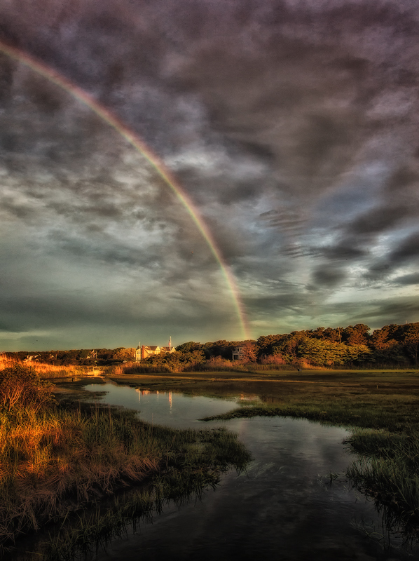 Rainbow at Daybreak