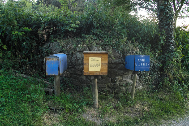 Three Post Boxes