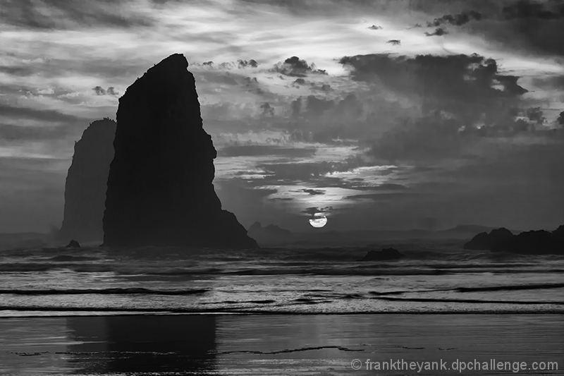 Sunset at Cannon Beach 