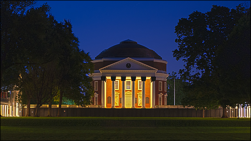 University of Virginia's Rotunda - under renovation