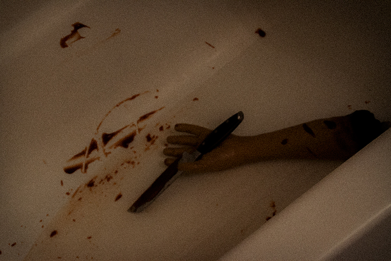 Time to clean the tub, guests will be arriving.