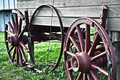 old worn wagon