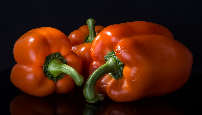 Orange Peppers