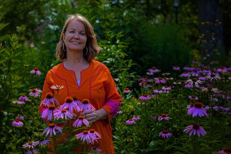 Among the wildflowers