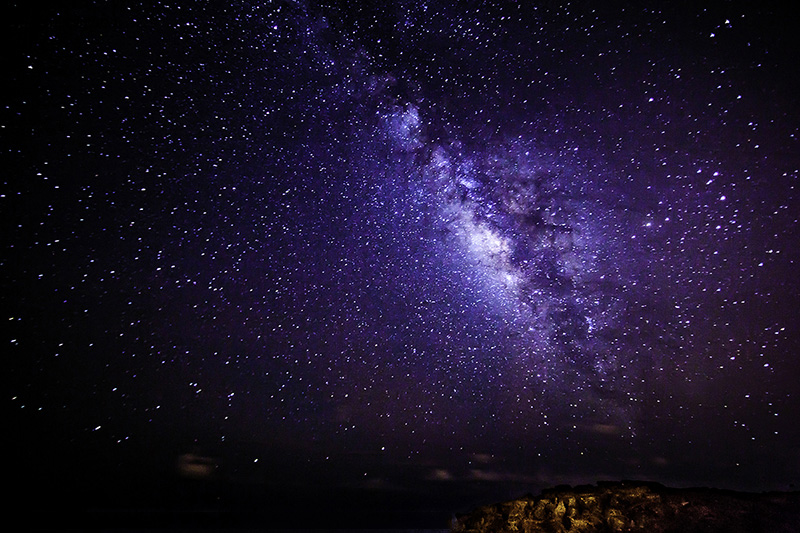 A Coastal View of the Milky Way