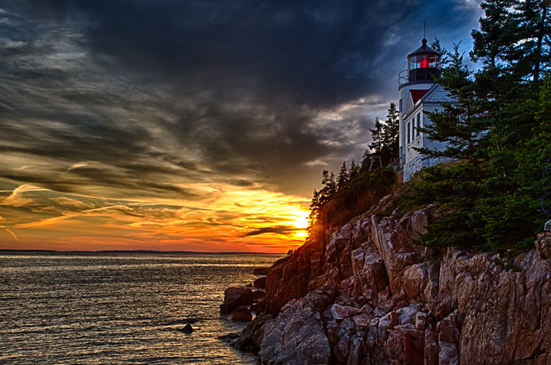 Bass Harbor Sunset