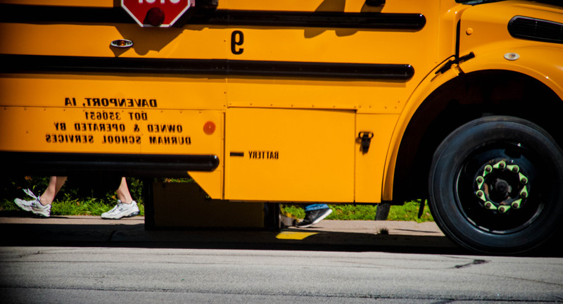 School Bus Drop Off