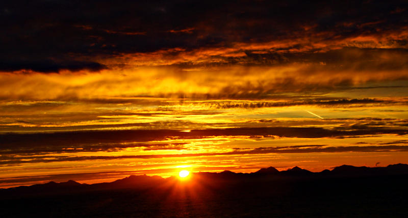 Alaskan sunrise