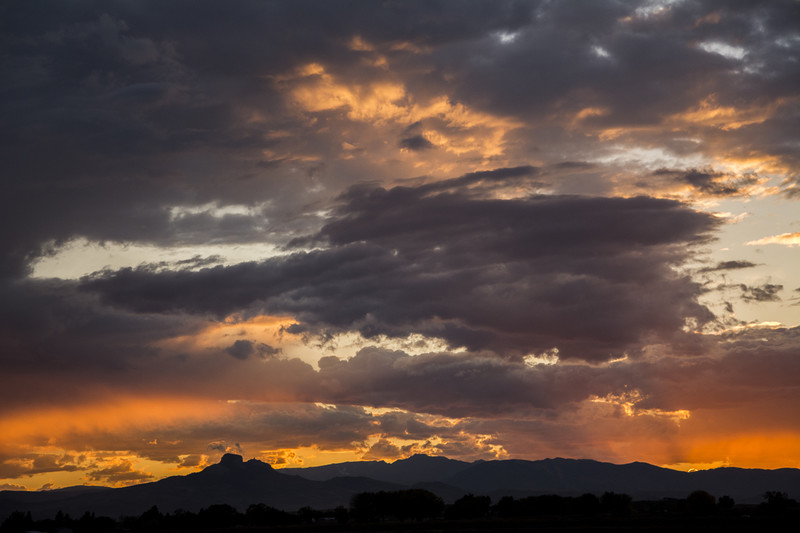 Heart Mountain Sunset