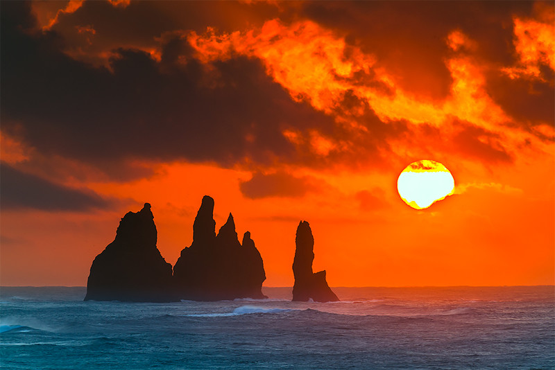 Reynisdrangar sunrise