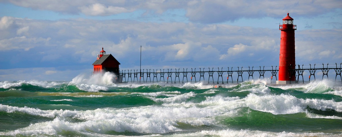 Grand Haven, October Gale