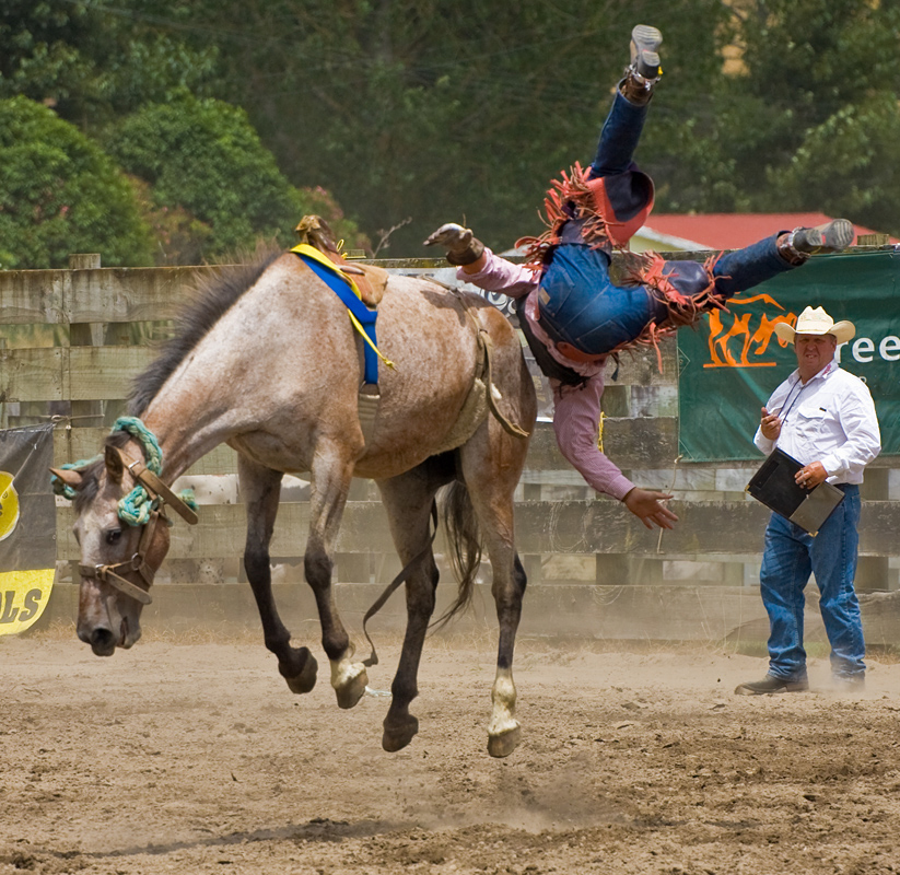 Flying By The Seat Of His Pants