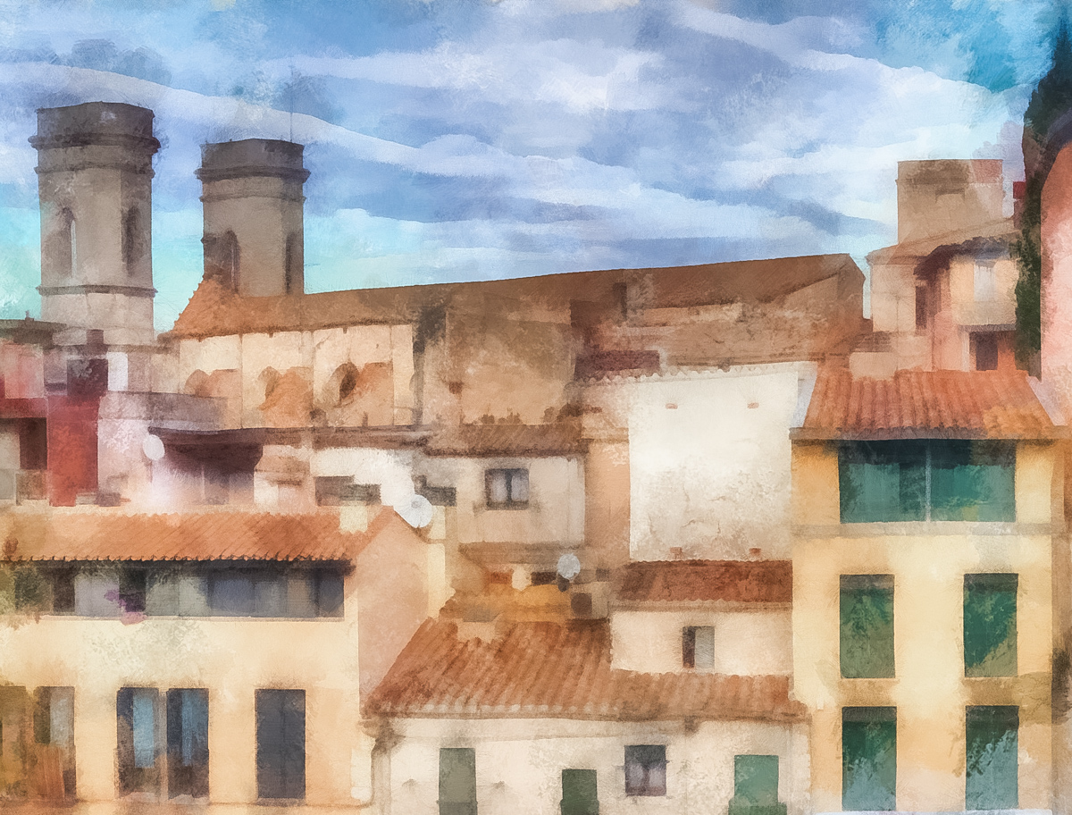 Seven Roofs of Girona