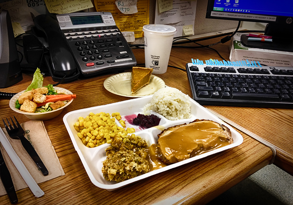 Feast For The Thanksgiving Day Worker