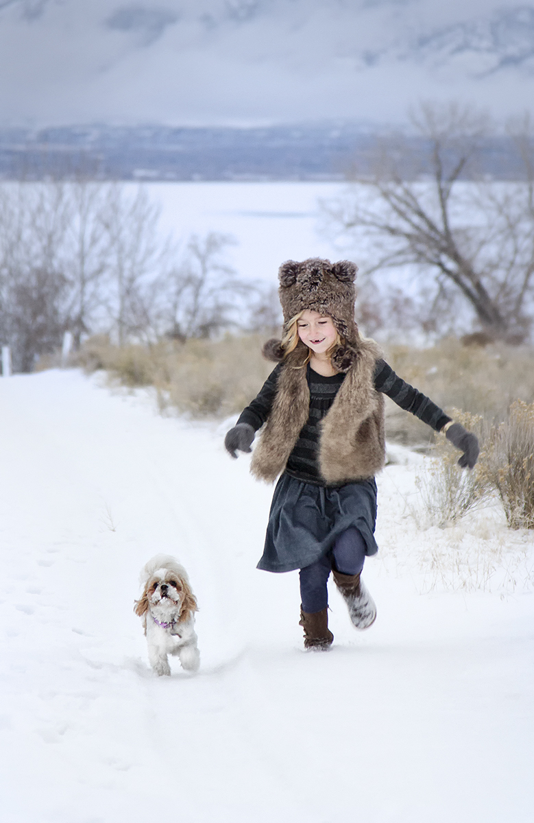 A Girl and Her Dog