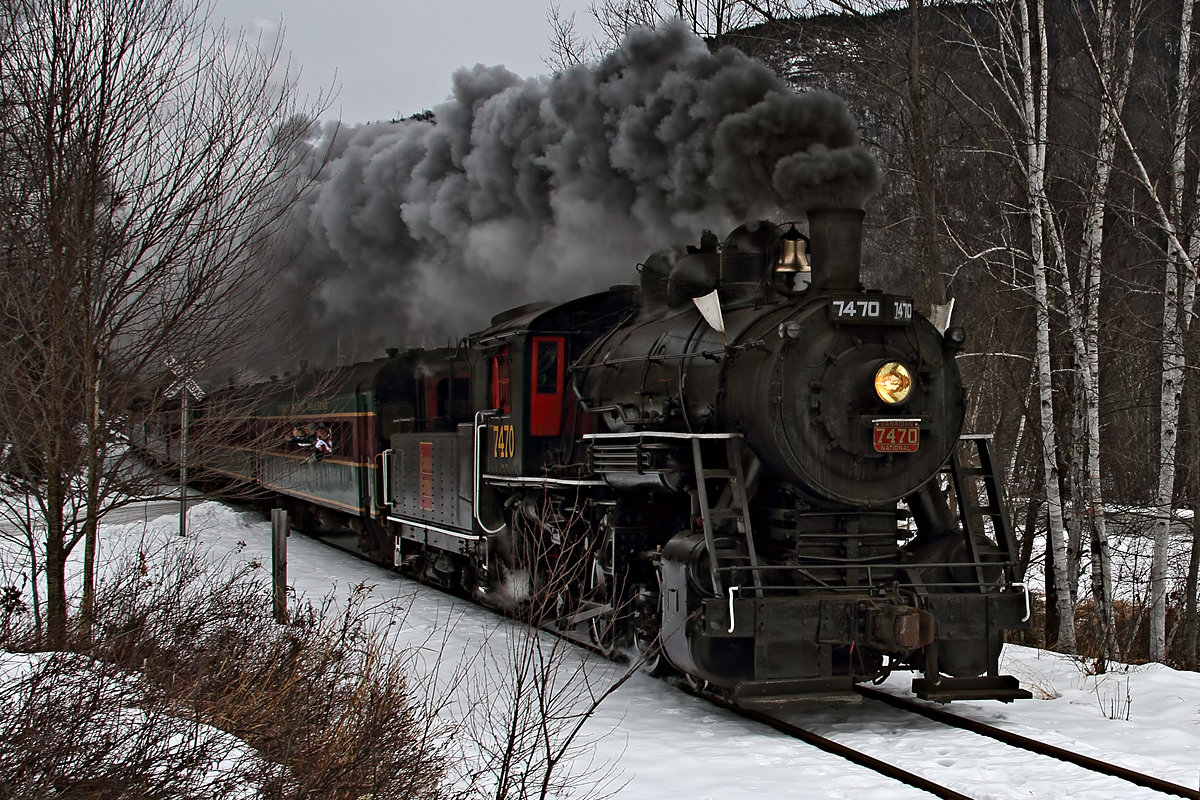 Steam in the Snow