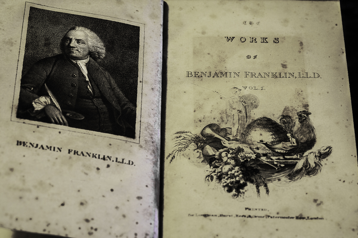 Showing the Stains of Age | Ben Franklin's Works (2d edition, 1811)
