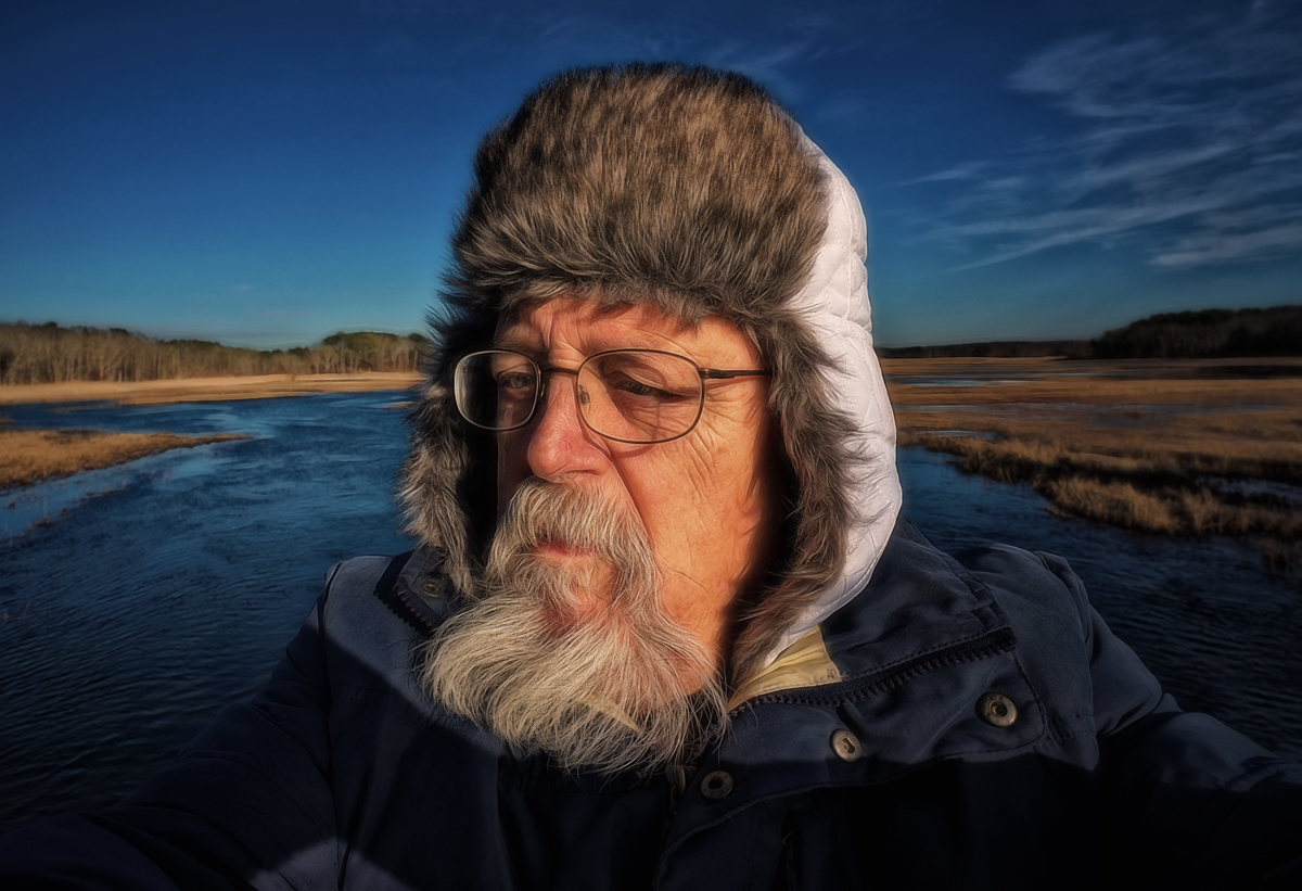 Down on the marsh, in January, we call this warm!