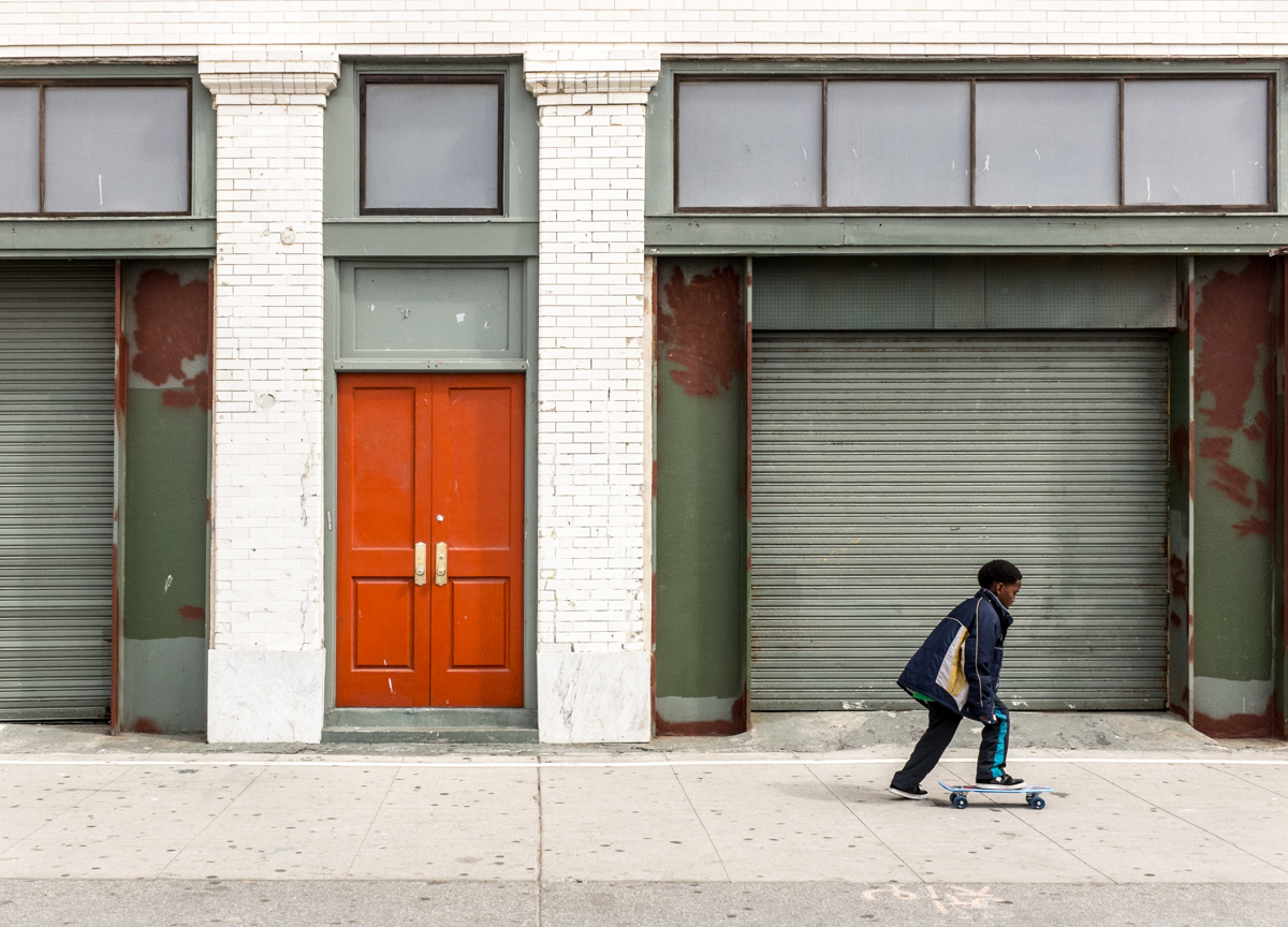 Skater with Rectangles