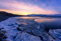Sunset in the Artic