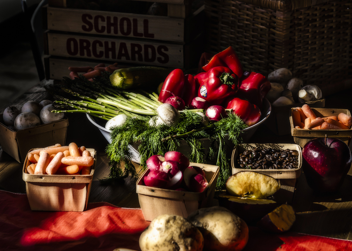 Sunrise At The Indoor Market