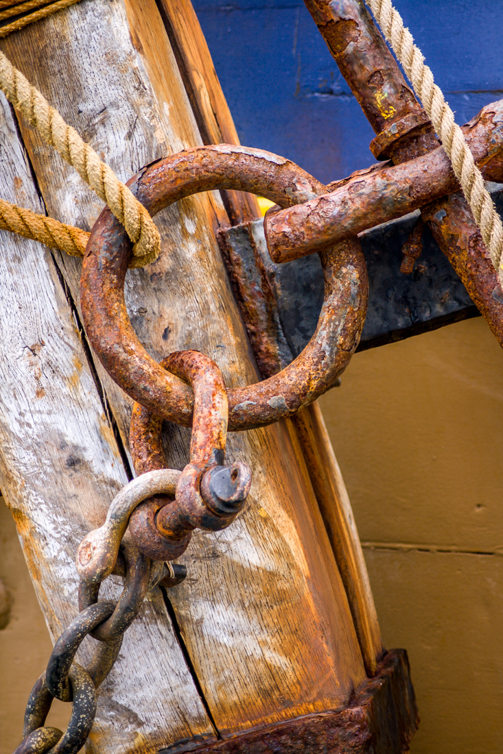 Rope, chain and rust