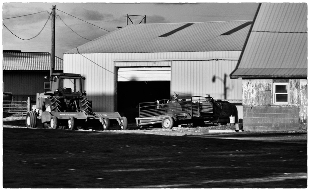 working farm yard