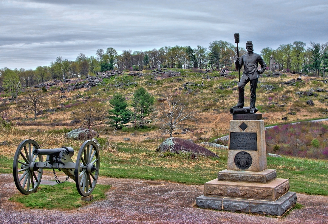4th New York Independent Battery - Devil's Den - Gettysburg Battlefield