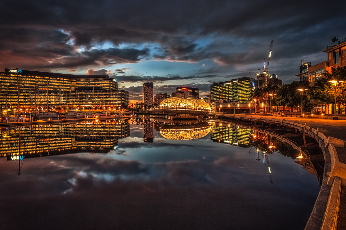 Docklands after Sunset