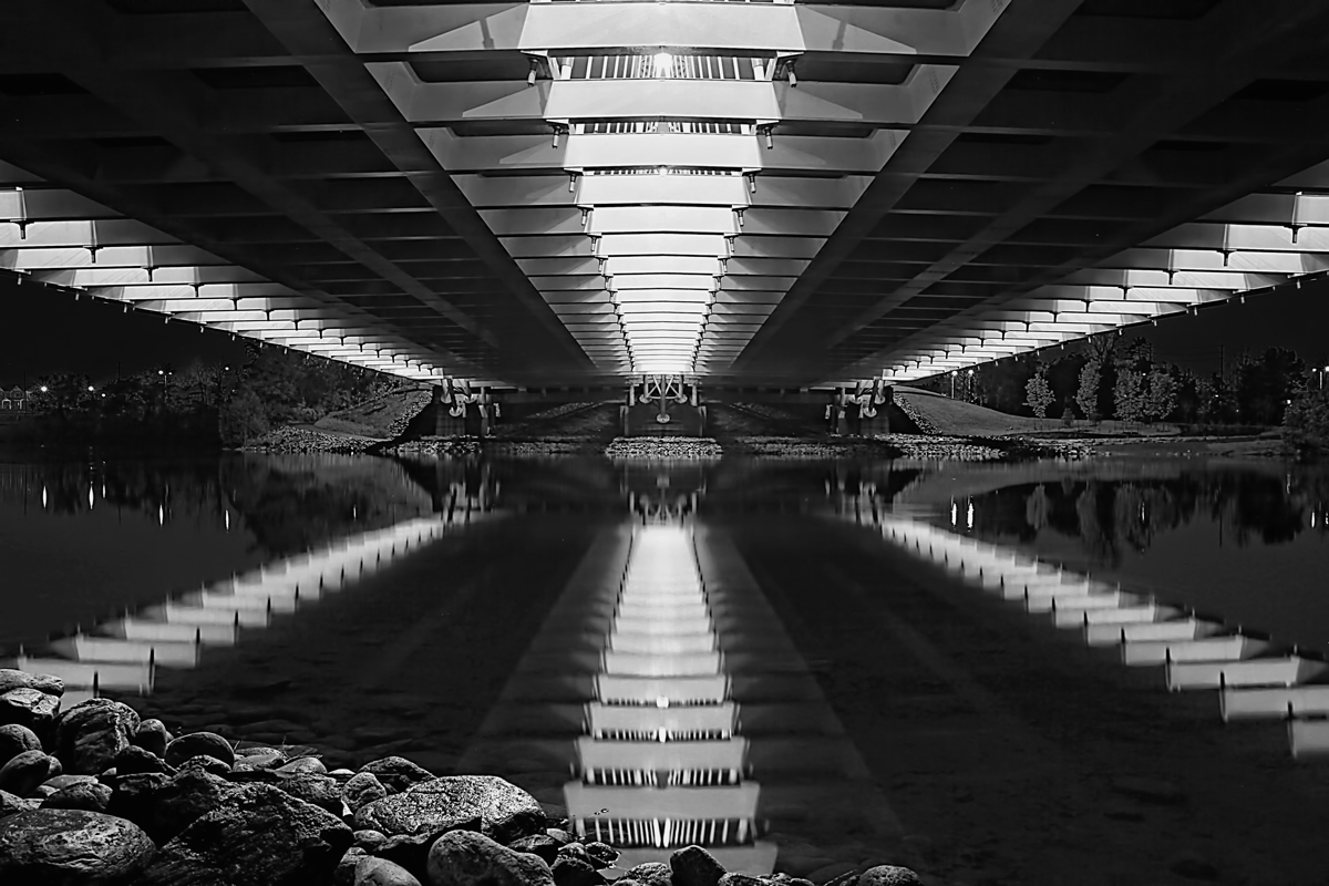 Under the Vimy Memorial Bridge