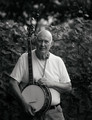 Mr. Turner and the banjo he built, Knoxville, TN 6/15