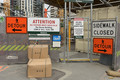 Sidewalk Closed