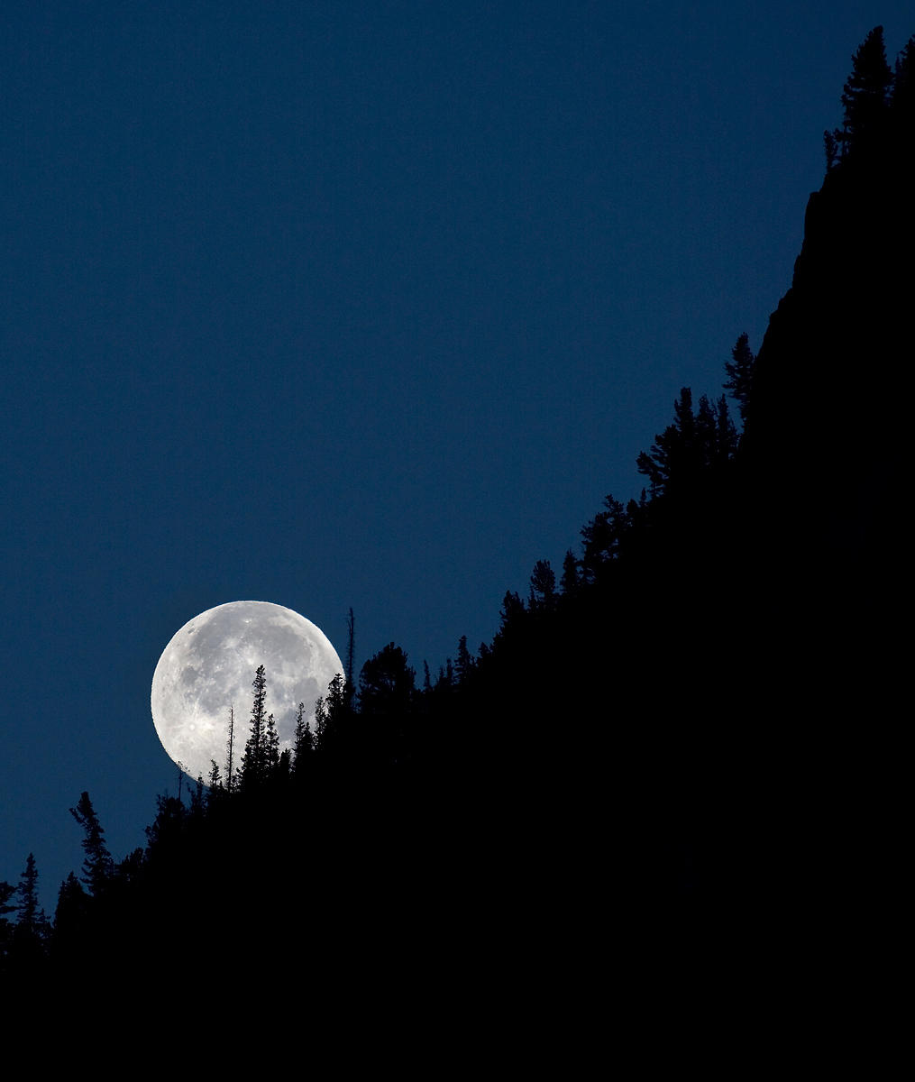 Mountainside Silhouette