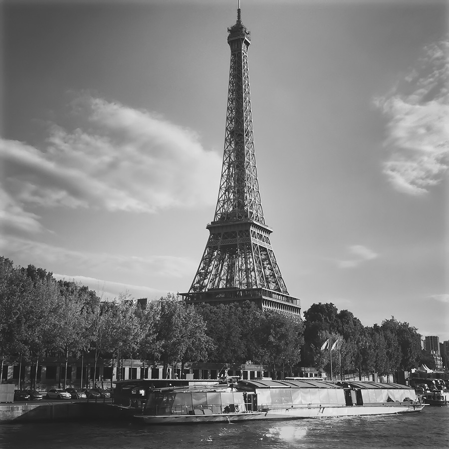 Eiffel Tower from the Seine