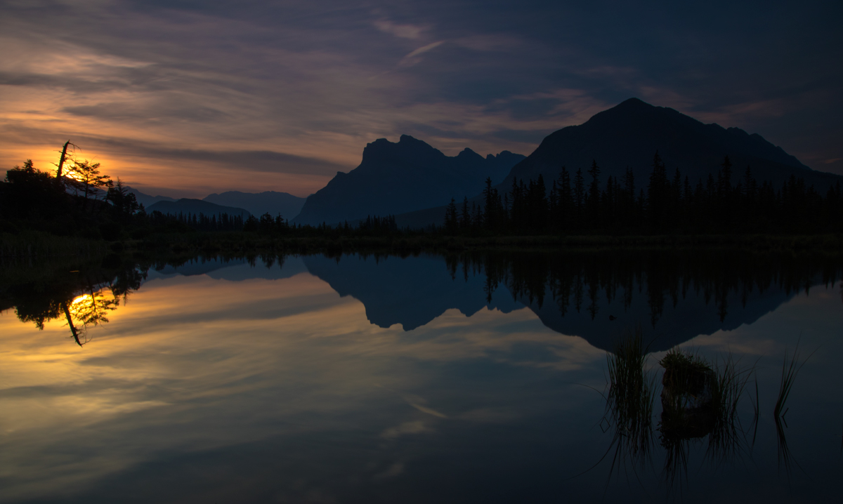 Mountain Morning's Breaking Sun