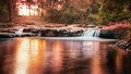 Sunrise at Merit Falls