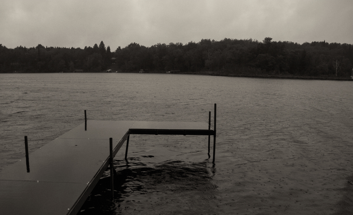 Rainy Morning on the Lake